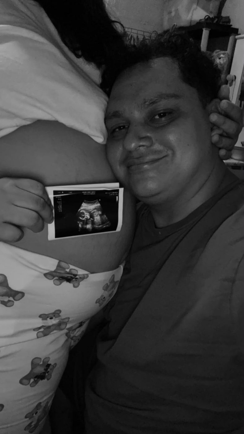 Foto especial de la dulce espera